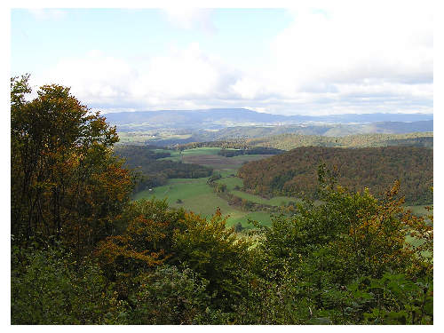 Aussicht von der Willi-Schein-Hütte